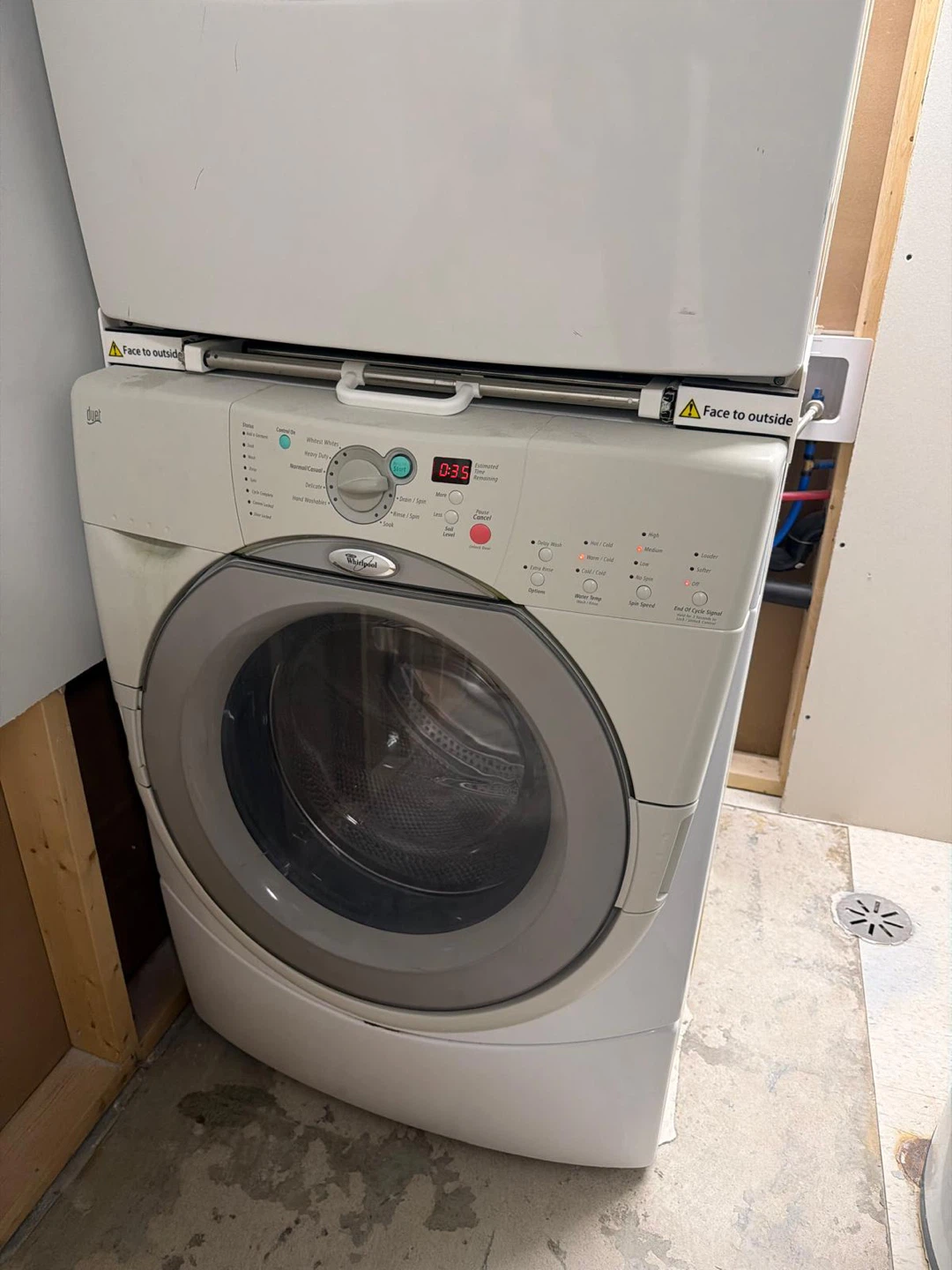 Whirlpool Stackable Washer