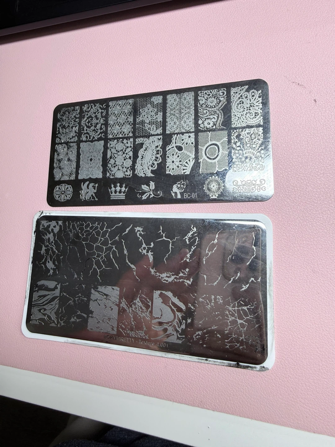 Nail Stamping Plates (2 pcs)