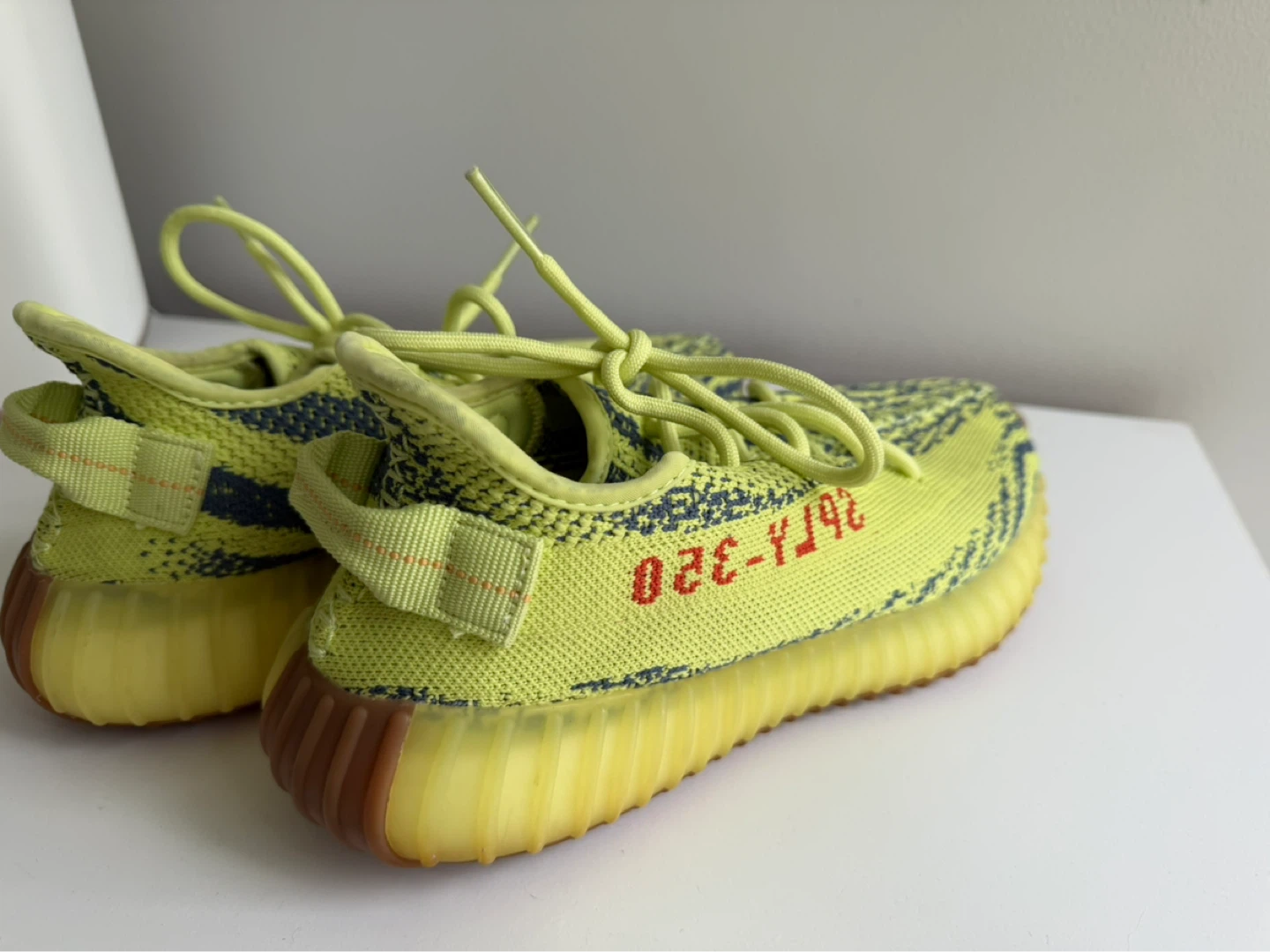 Adidas Yeezy Boost 350 V2 Semi Frozen Yellow Sneakers - photo 3