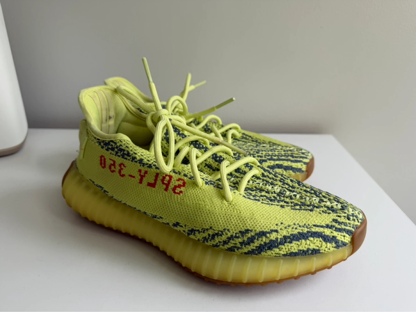 Adidas Yeezy Boost 350 V2 Semi Frozen Yellow Sneakers