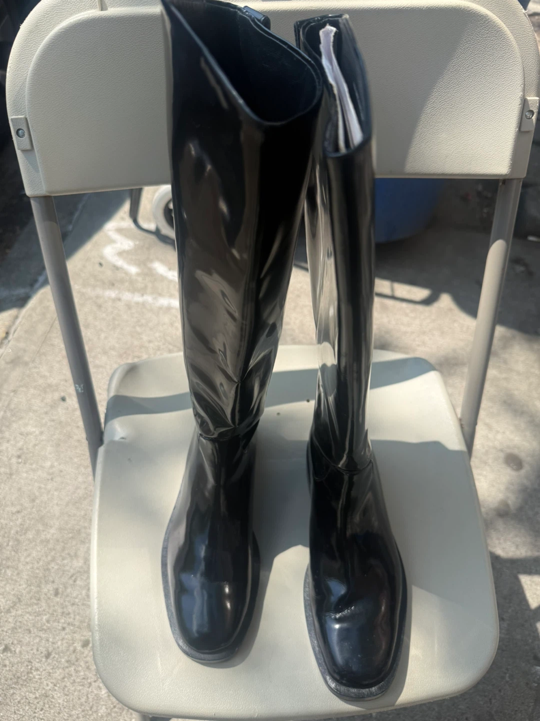 Black Knee-High Boots Size 6.5