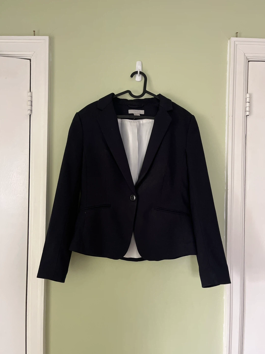 H&M Women's Black Blazer - Size 12 - photo 2