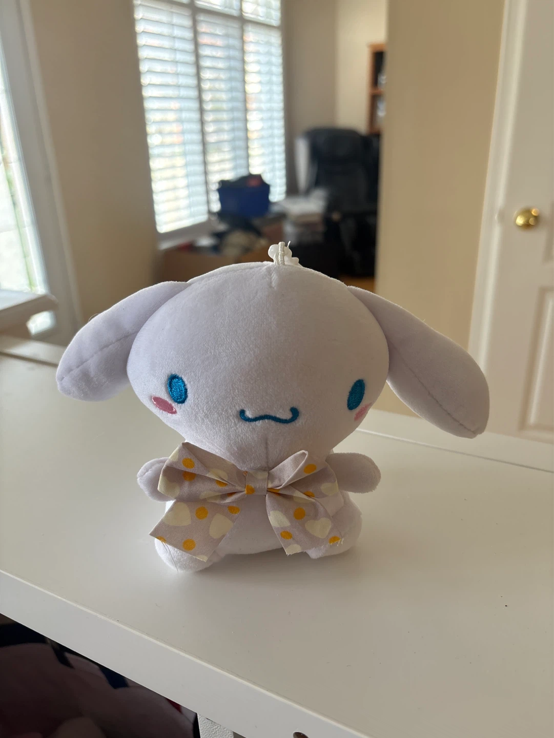 Sanrio Cinnamoroll Plush Toy with Bow