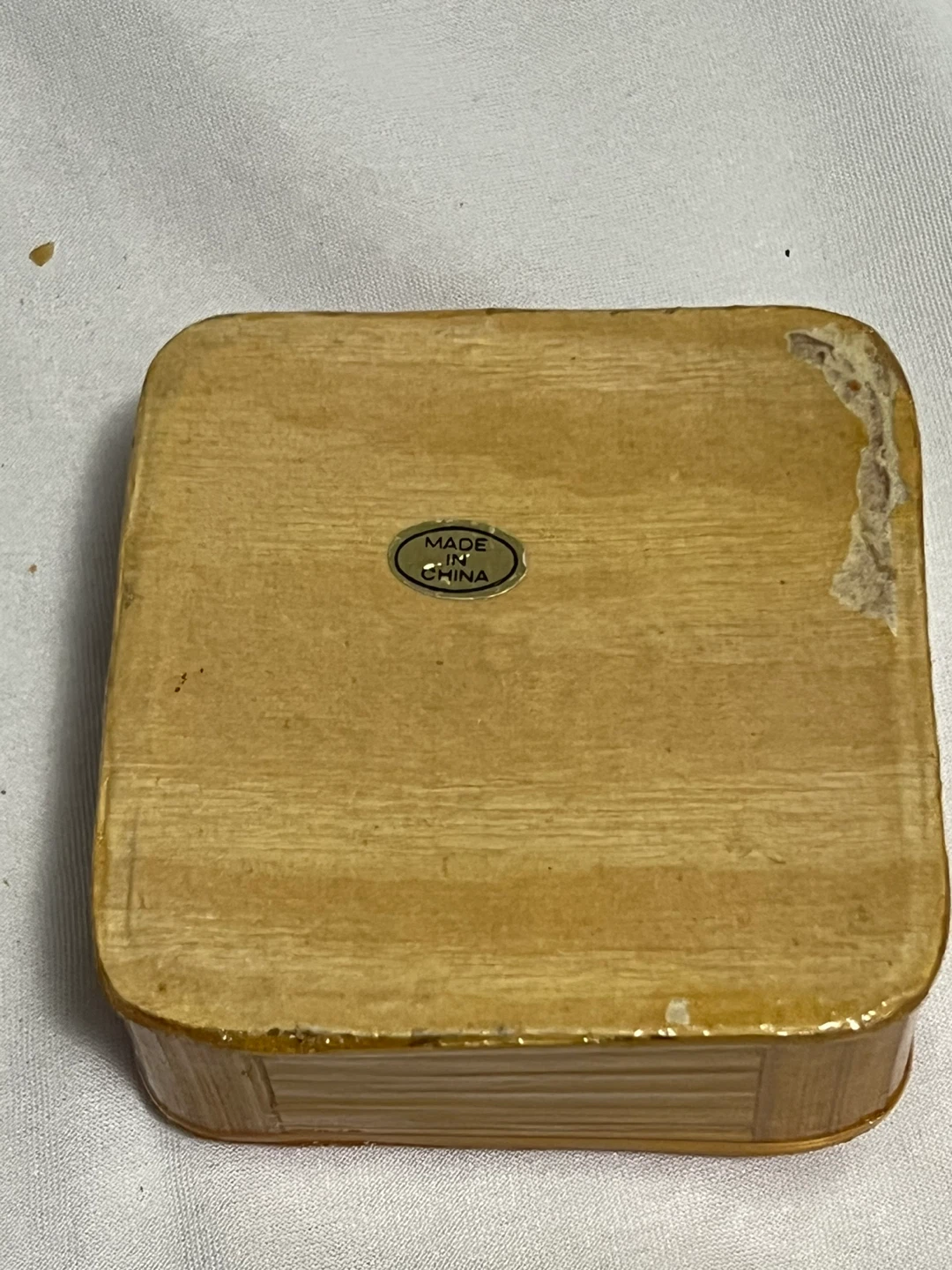 Chinese Bamboo Trinket Box - photo 4
