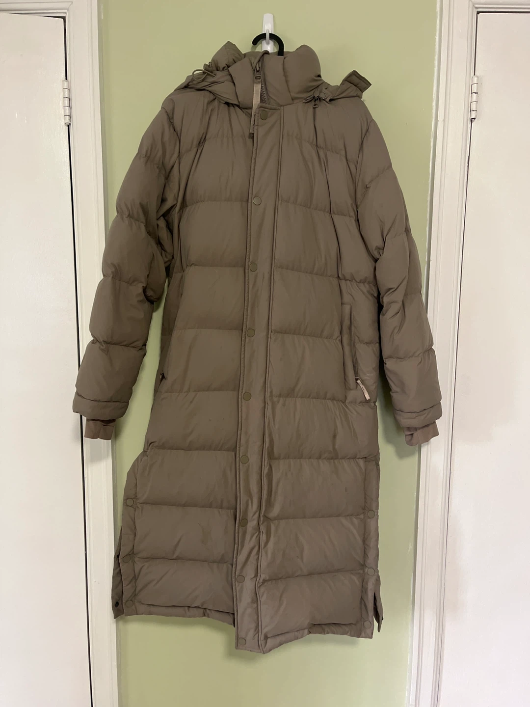Tna SUPER PUFF Long Puffer Jacket - Taupe - photo 2