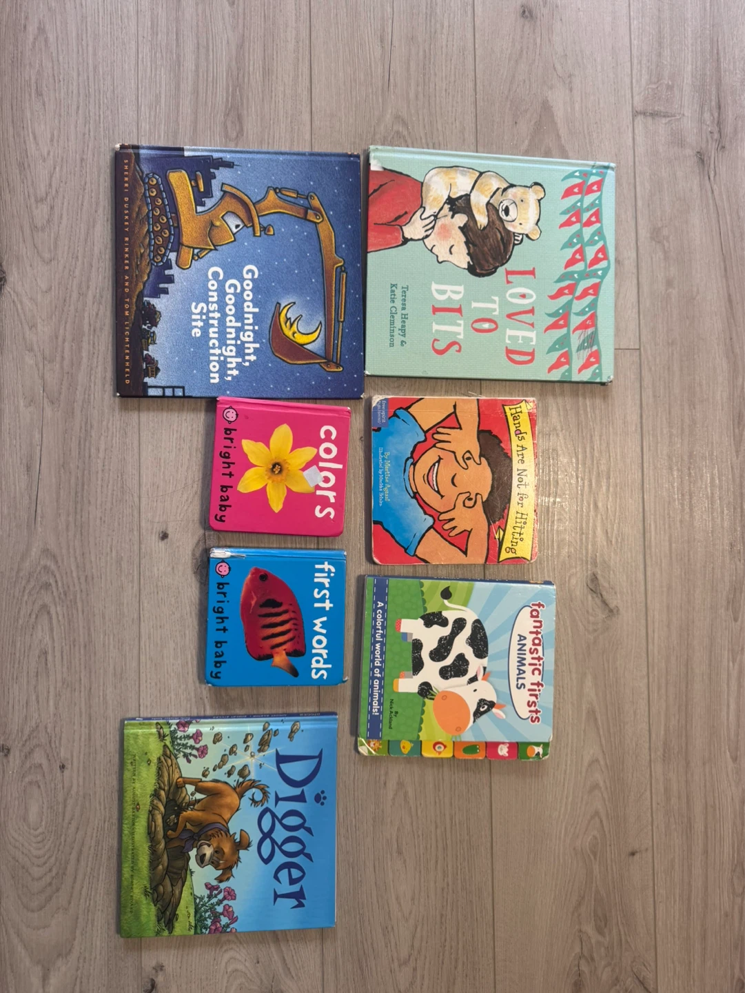 Bundle of 7 Children's Board Books