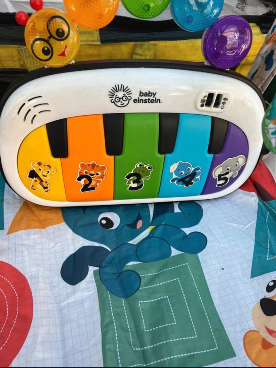 Baby Einstein Play Mat Activity Gym with Piano - photo 2