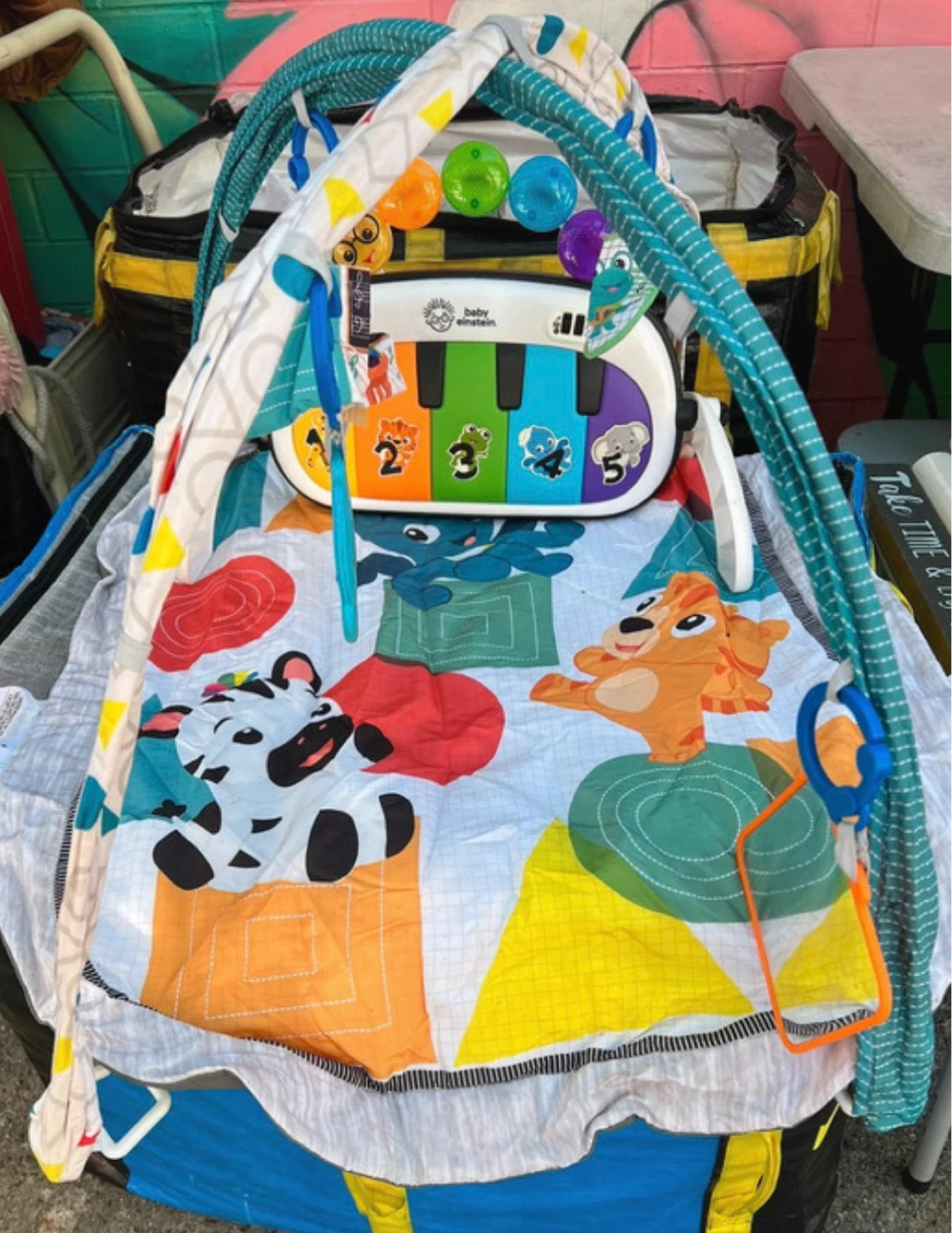 Baby Einstein Play Mat Activity Gym with Piano