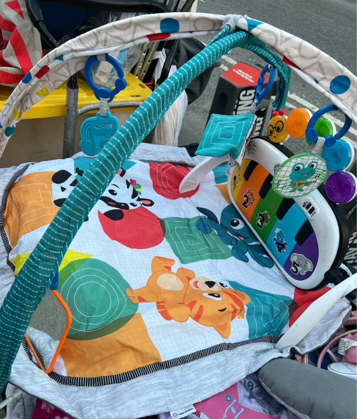 Baby Einstein Play Mat Activity Gym with Piano - photo 5
