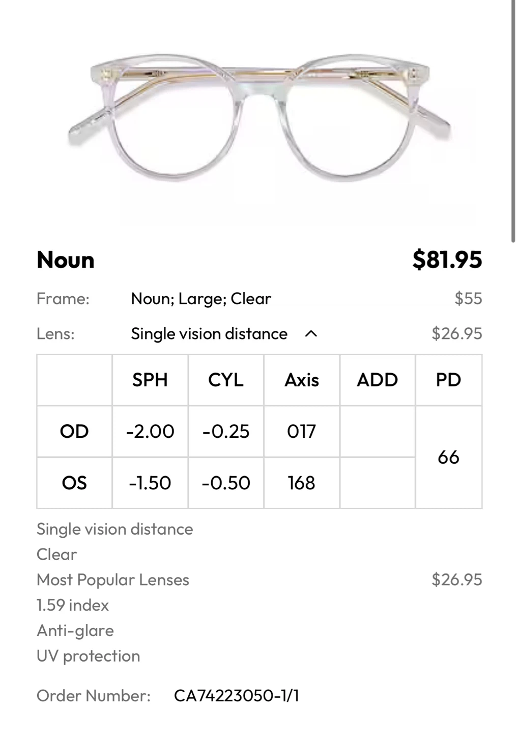 Clear frames eyeglasses from eyebuydirect - photo 3