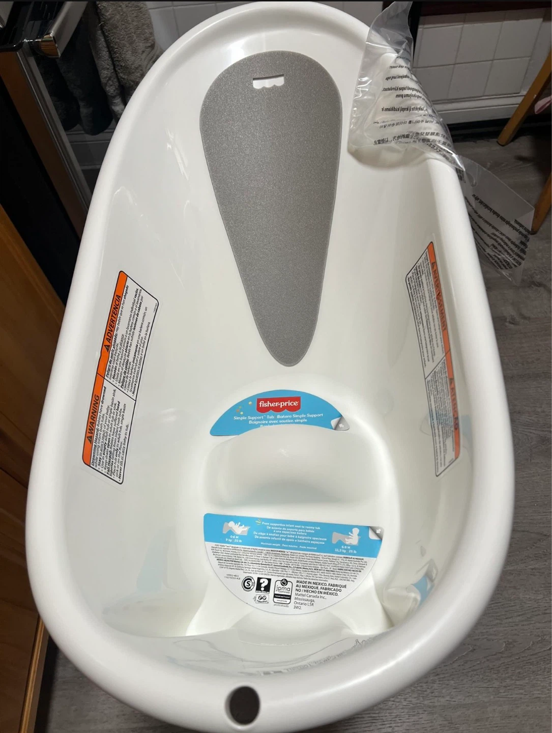 Fisher-Price Baby's Bath Support Tub - photo 4