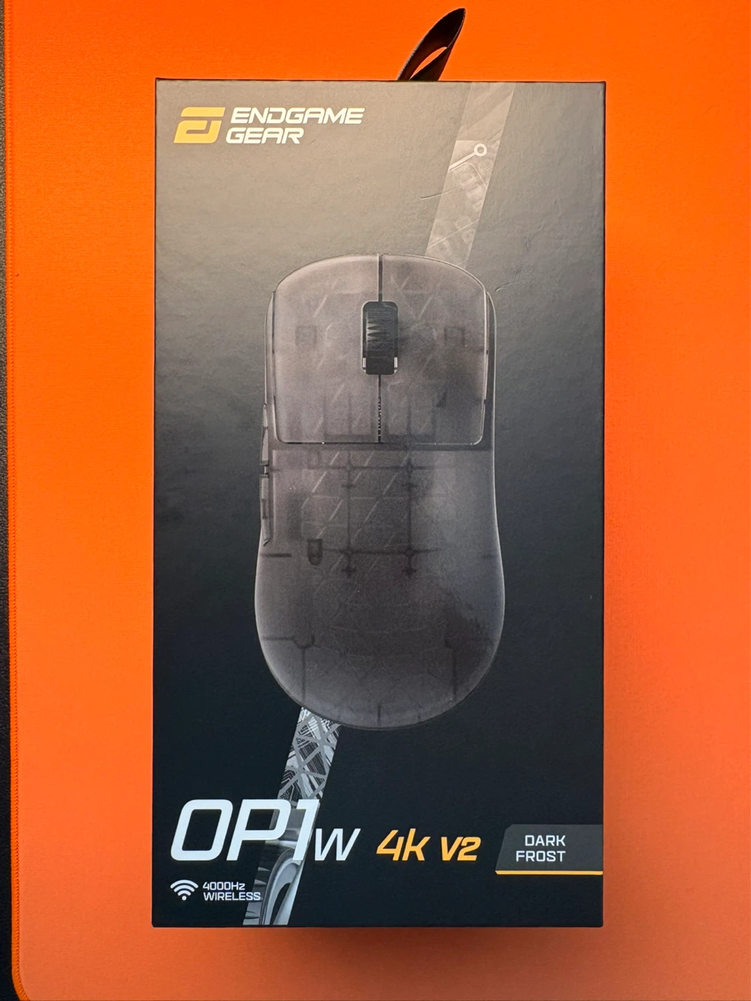 Endgame Gear OP1w 4K V2 Wireless Mouse Dark Frost