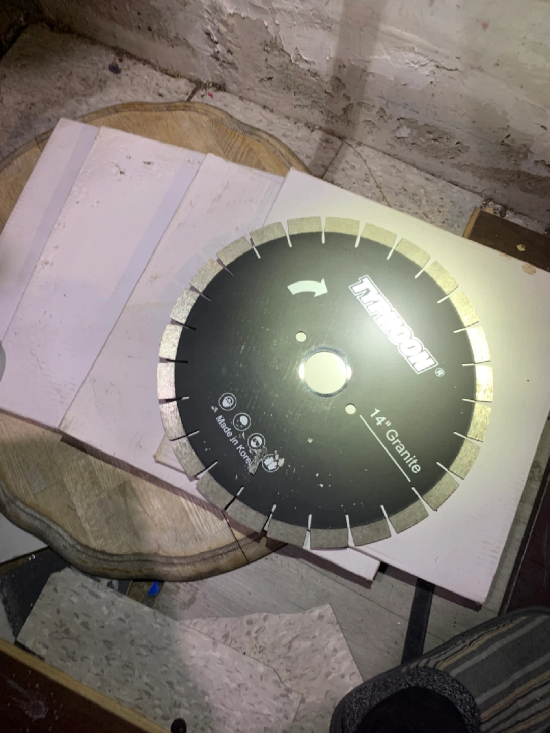 Diamond Cutting Blade - 14" Granite