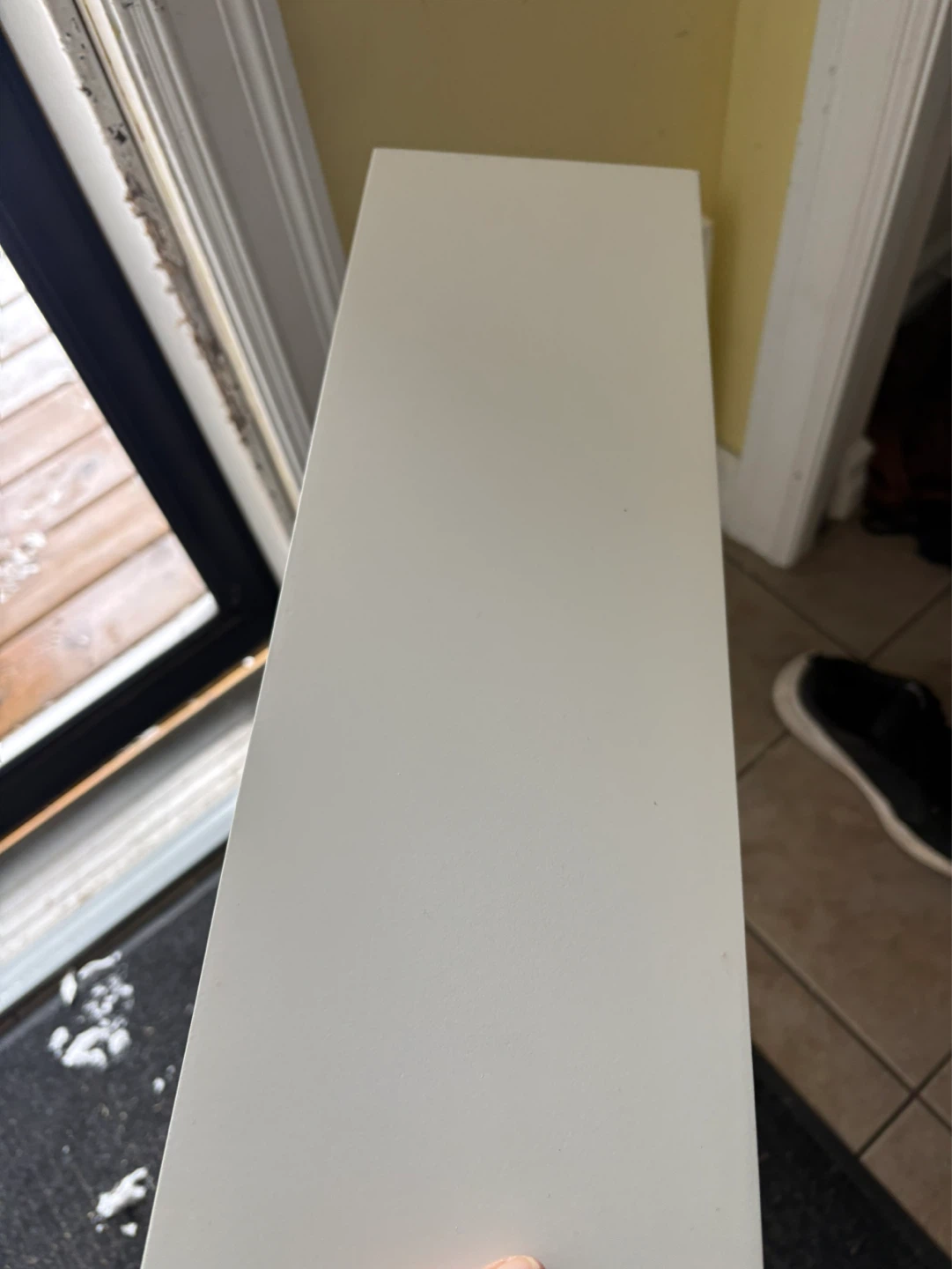 White Floating Shelf - photo 2