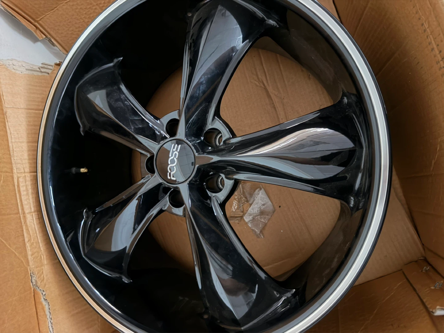 FOOSE 20 inch Black Alloy Wheel