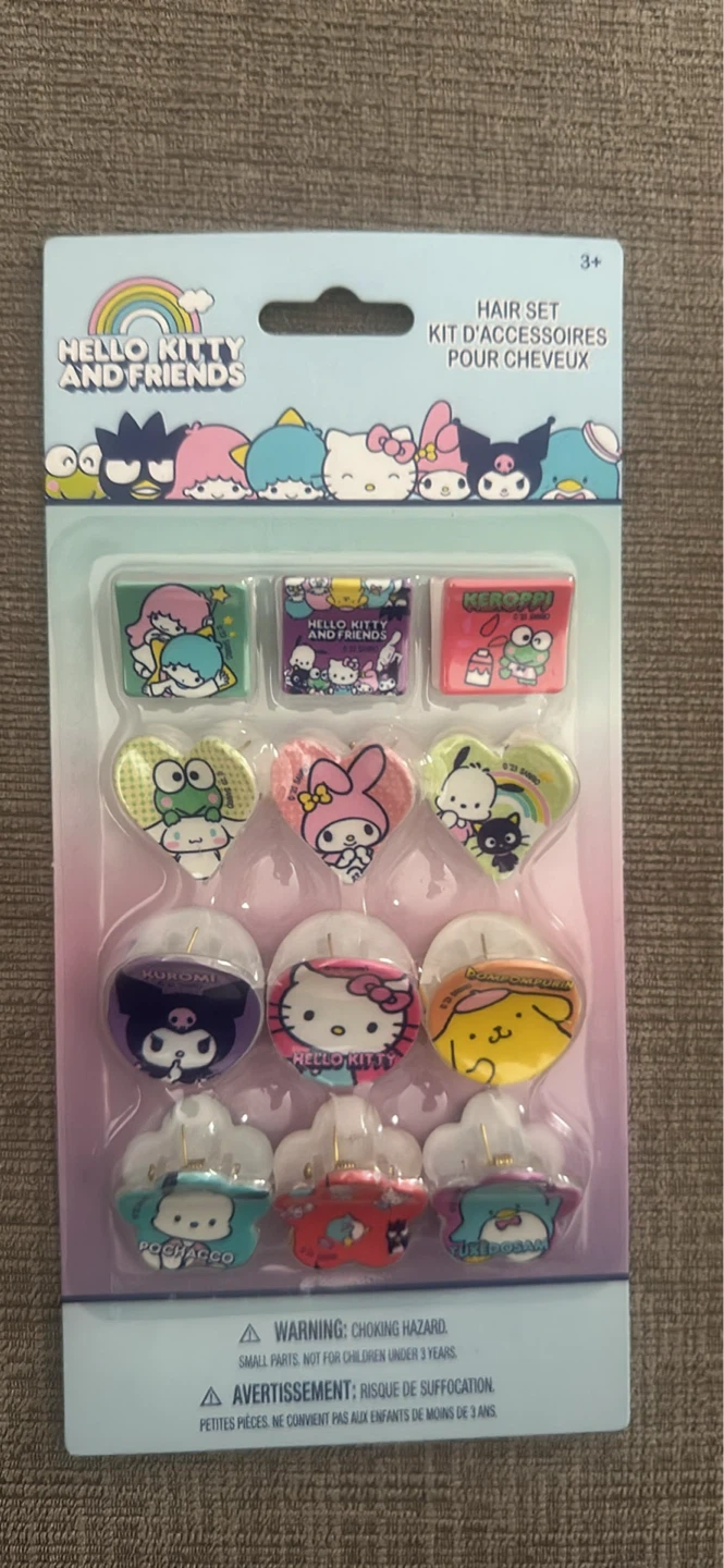 Hello Kitty and Friends Hair Accessories Set