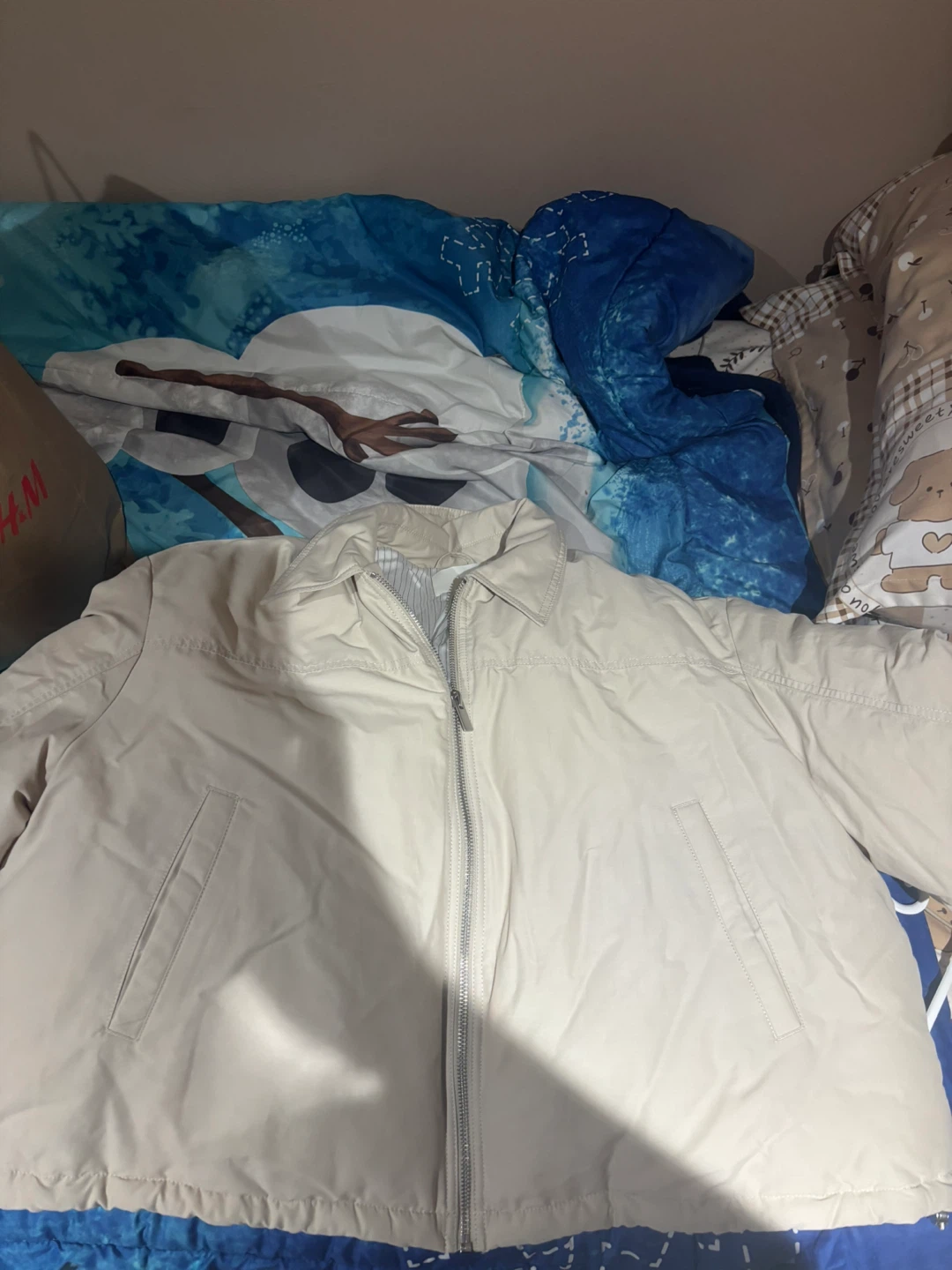 H&M Beige Padded Jacket - photo 3