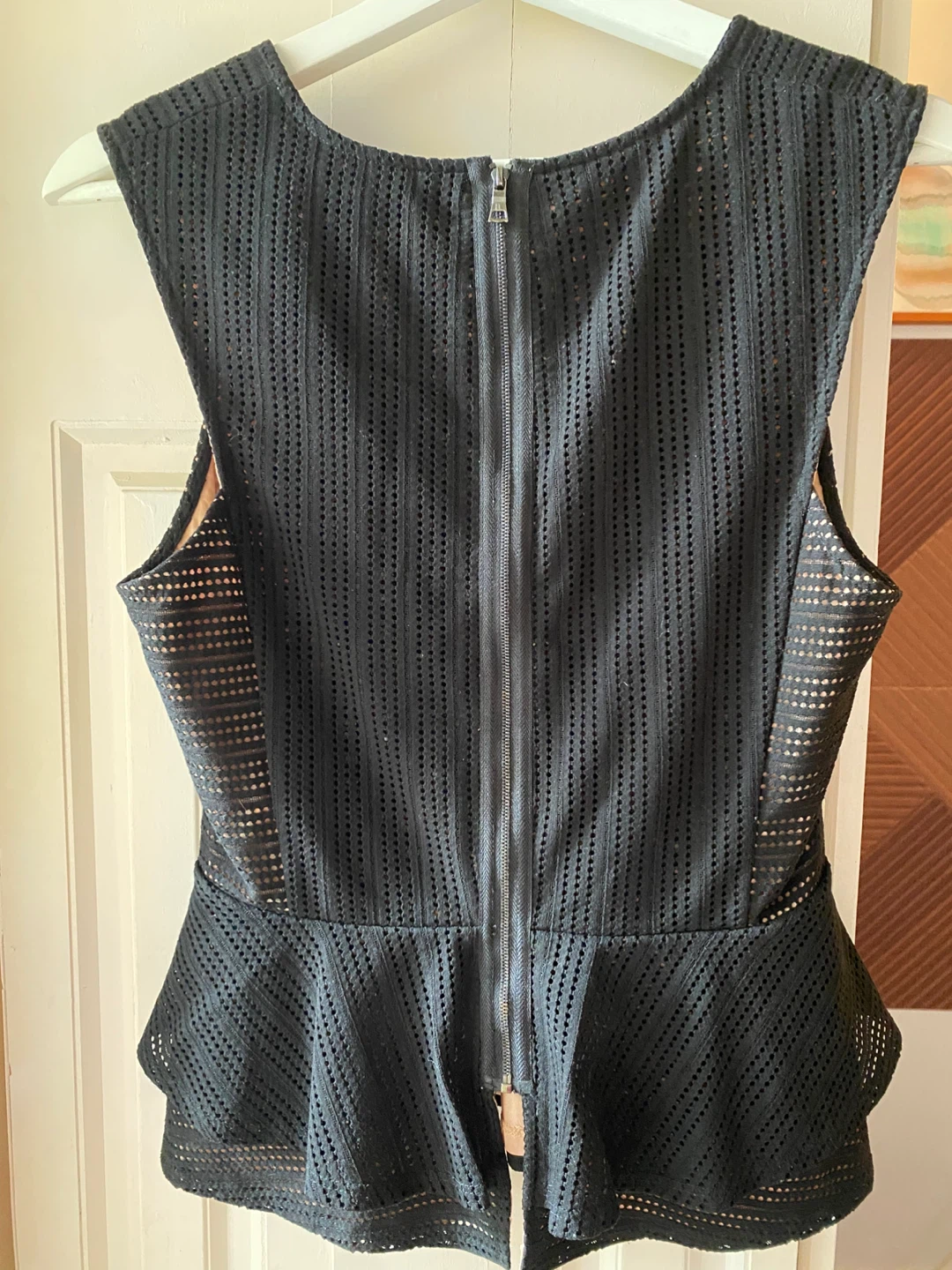 BCBGMAXAZRIA Black Peplum Small - photo 2