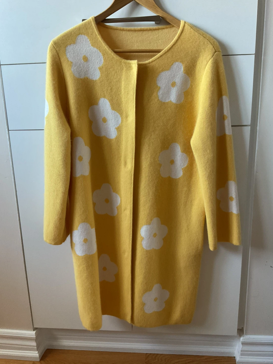Yellow Flower Cardigan