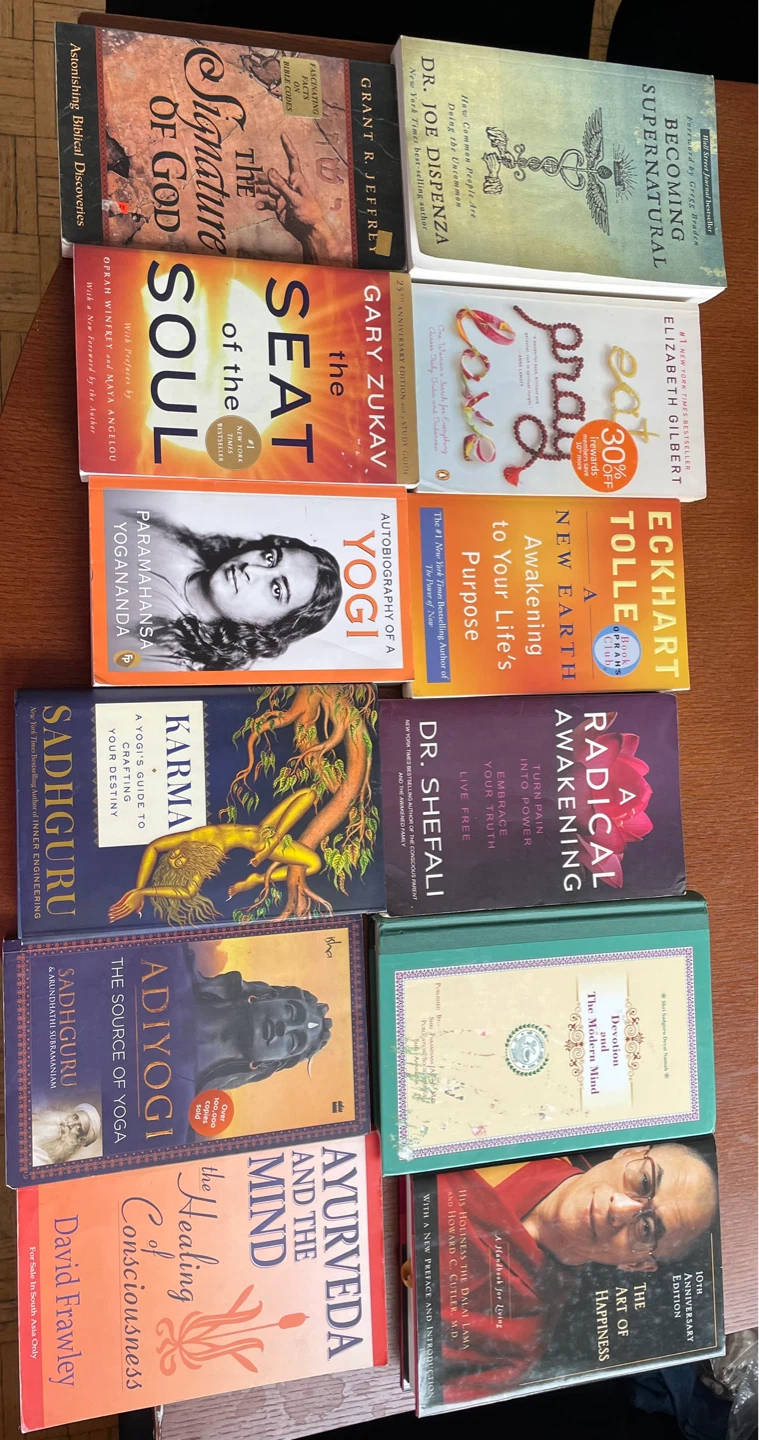 Collection of 12 Books on Spirituality and Self-Help - photo 2