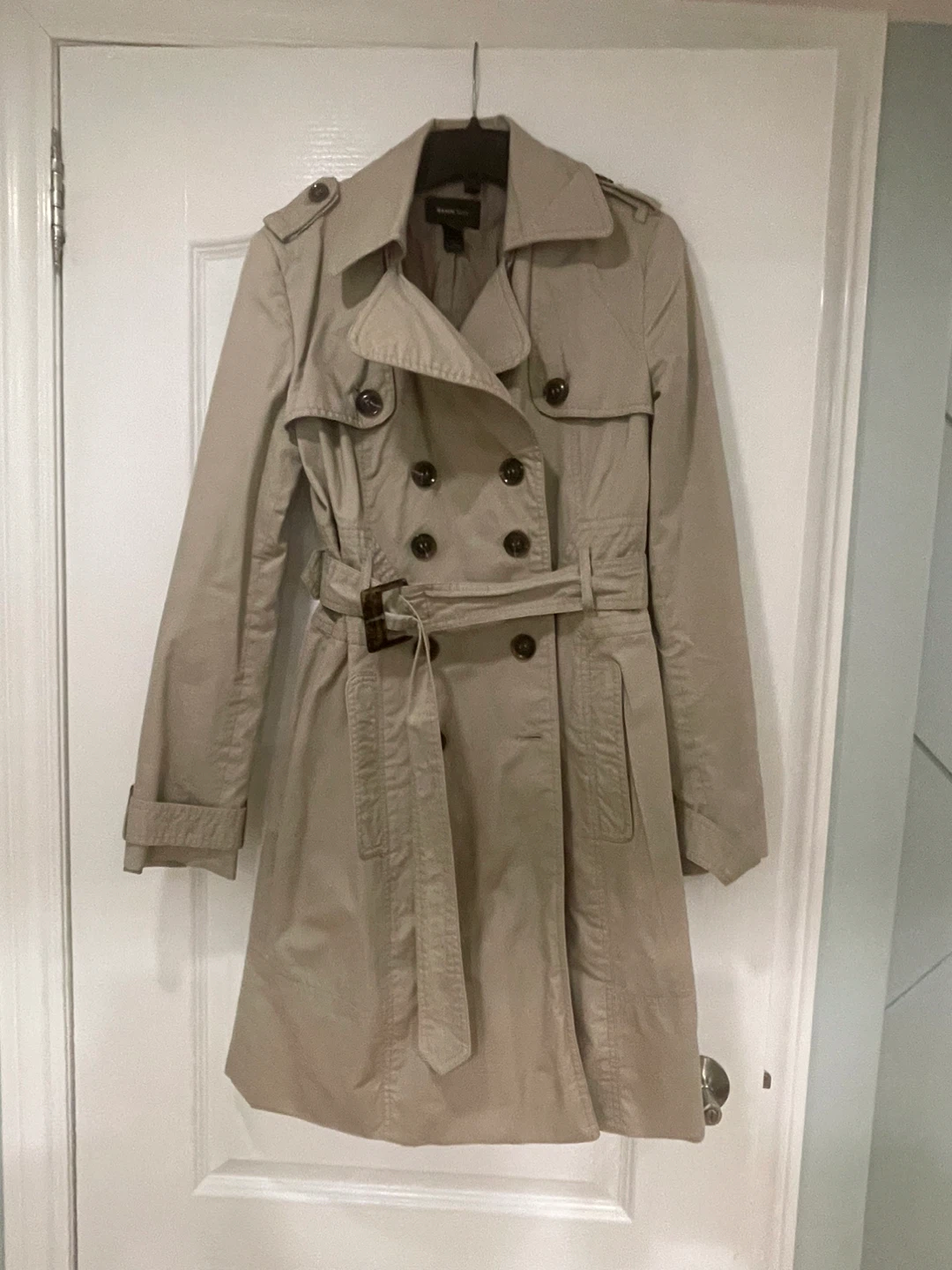 Mango Suit Trench Coat - Size M