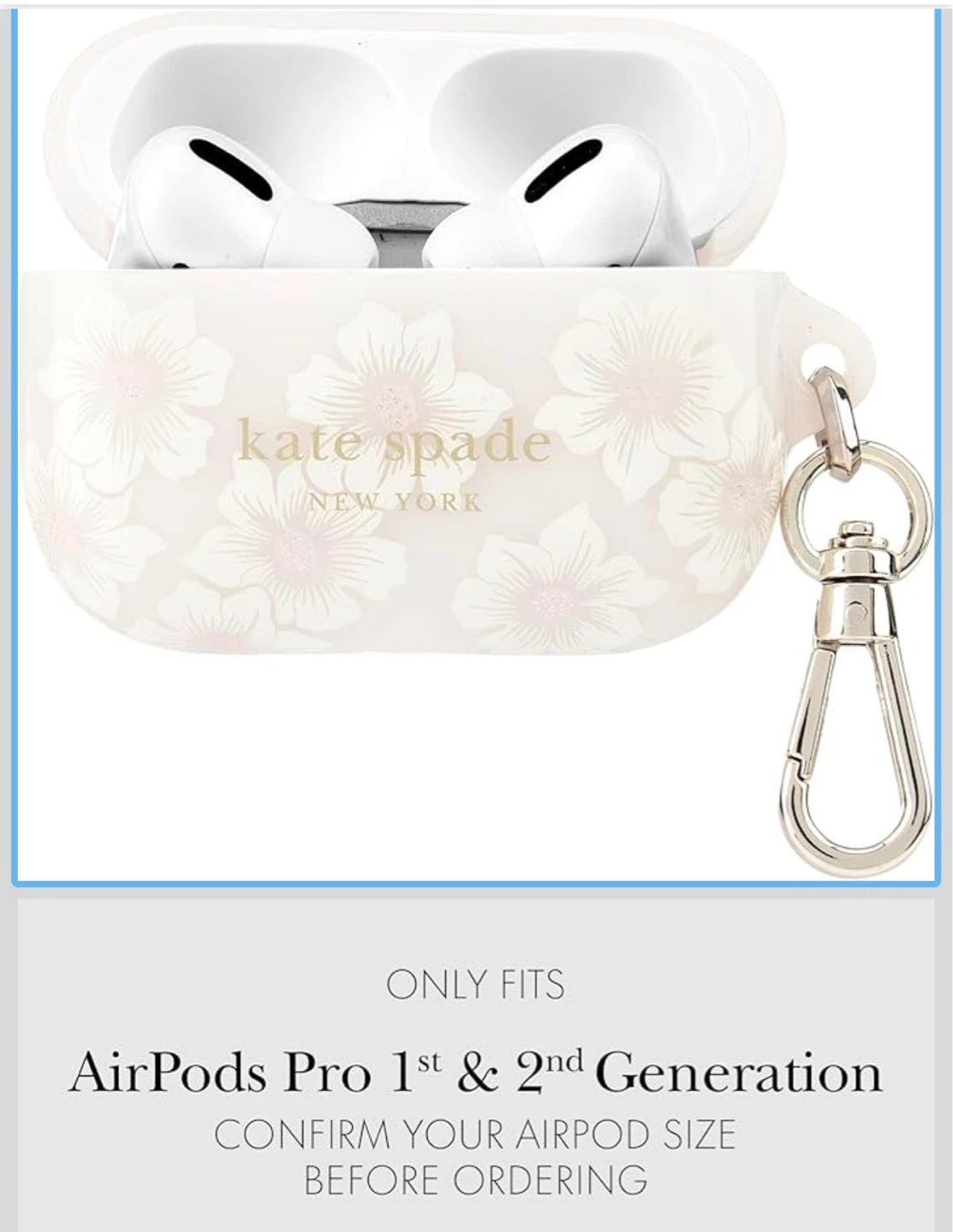 Kate Spade Protective Case for AirPods pro - photo 2