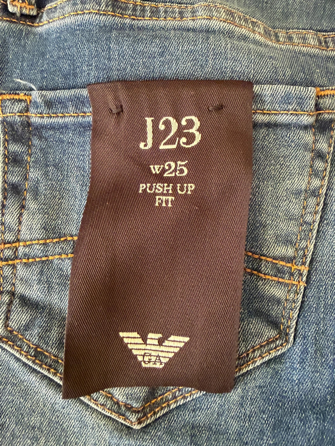 Emporio Armani Push Up Fit Jeans W25 - photo 3