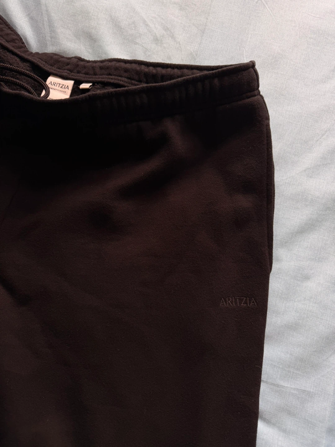 Aritzia Black Wide Leg Sweatpants Size 2XL - photo 5