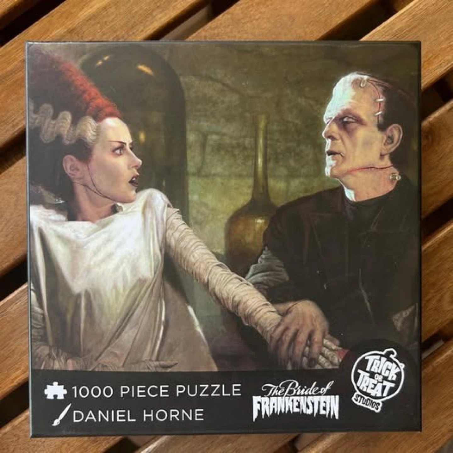 The Bride of Frankenstein 1000 Piece Puzzle