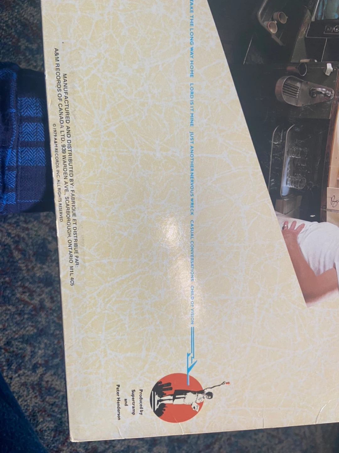 Supertramp Breakfast In America Vinyl Record - photo 3