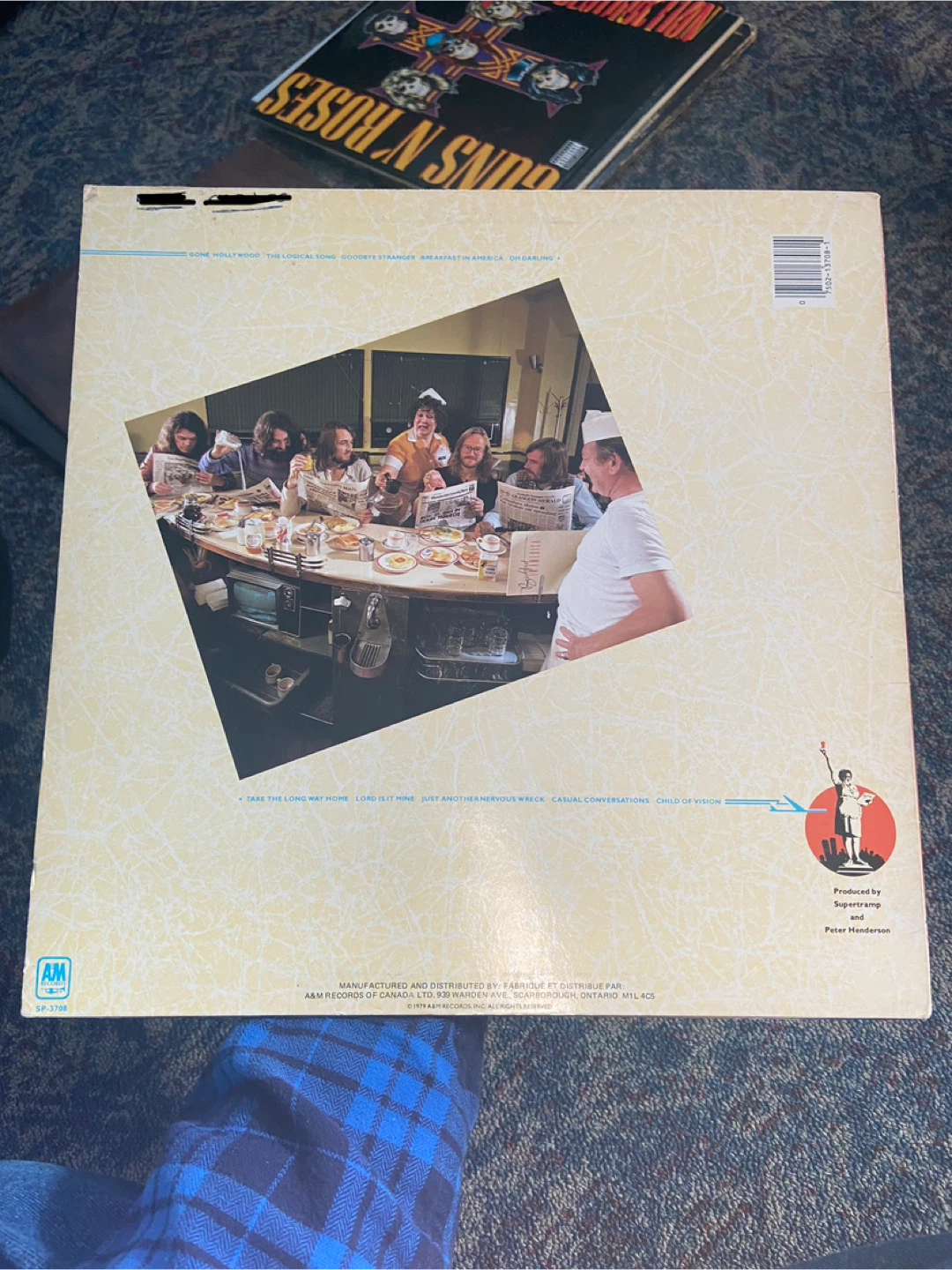 Supertramp Breakfast In America Vinyl Record - photo 2