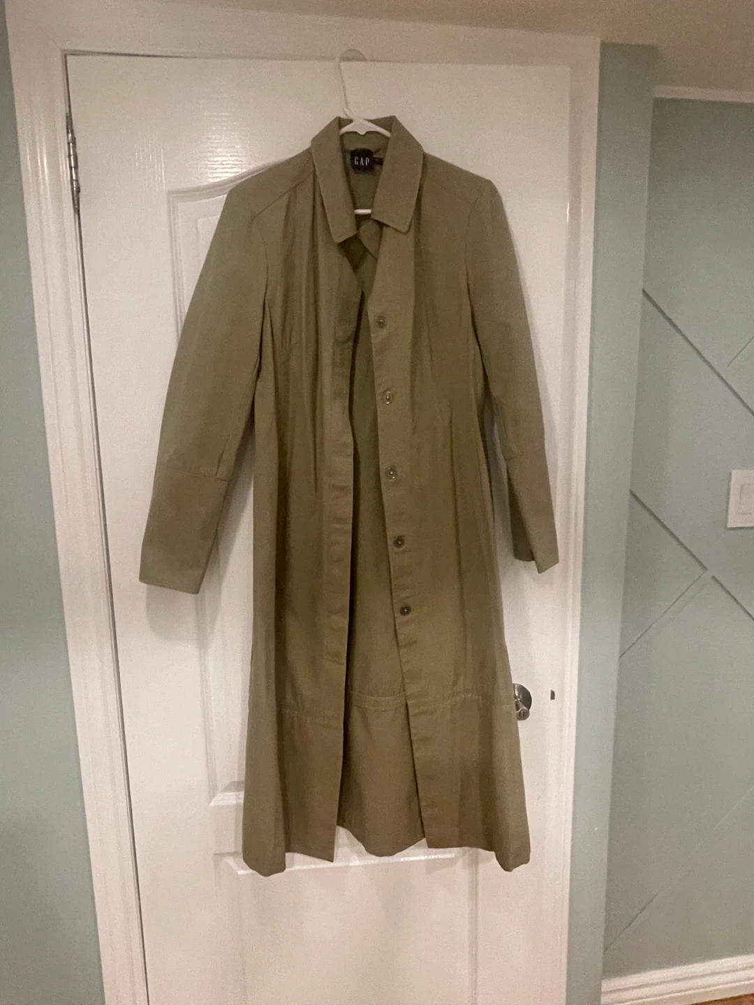 GAP Khaki Trench Coat Women's S/P - photo 2