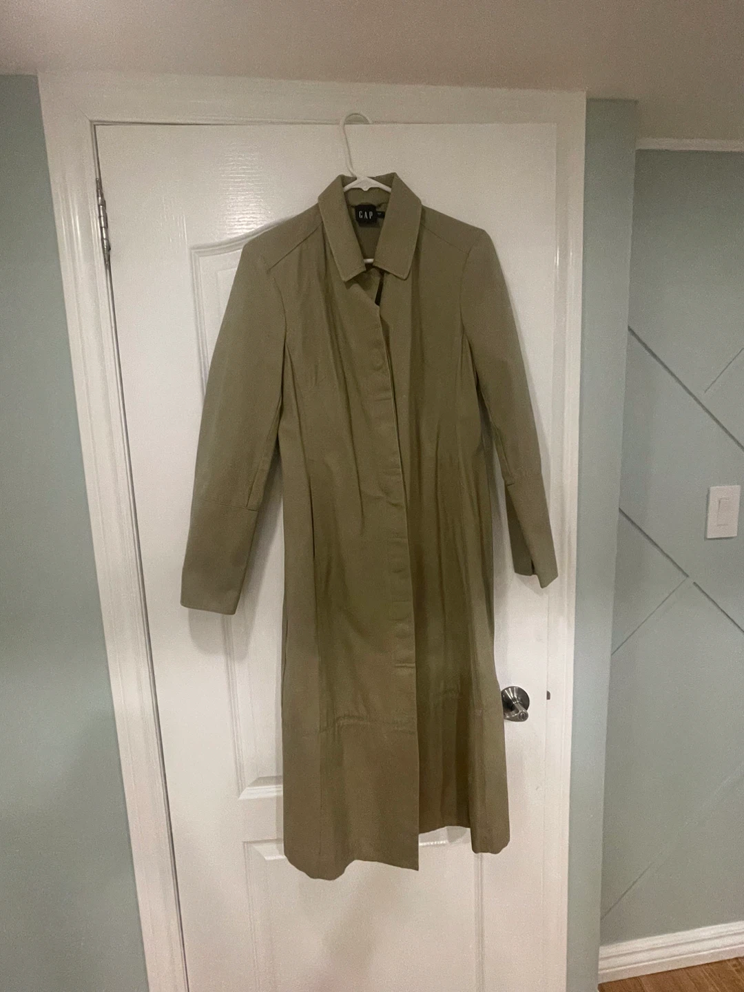 GAP Khaki Trench Coat Women's S/P