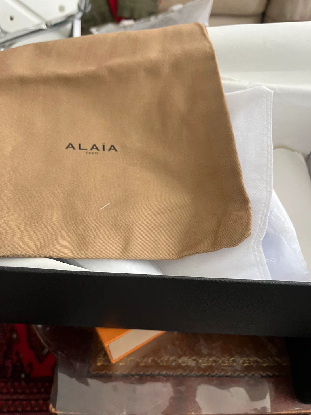 🌱 Alaïa Paris Shoe Box and Dust Bag 🌱 - photo 4