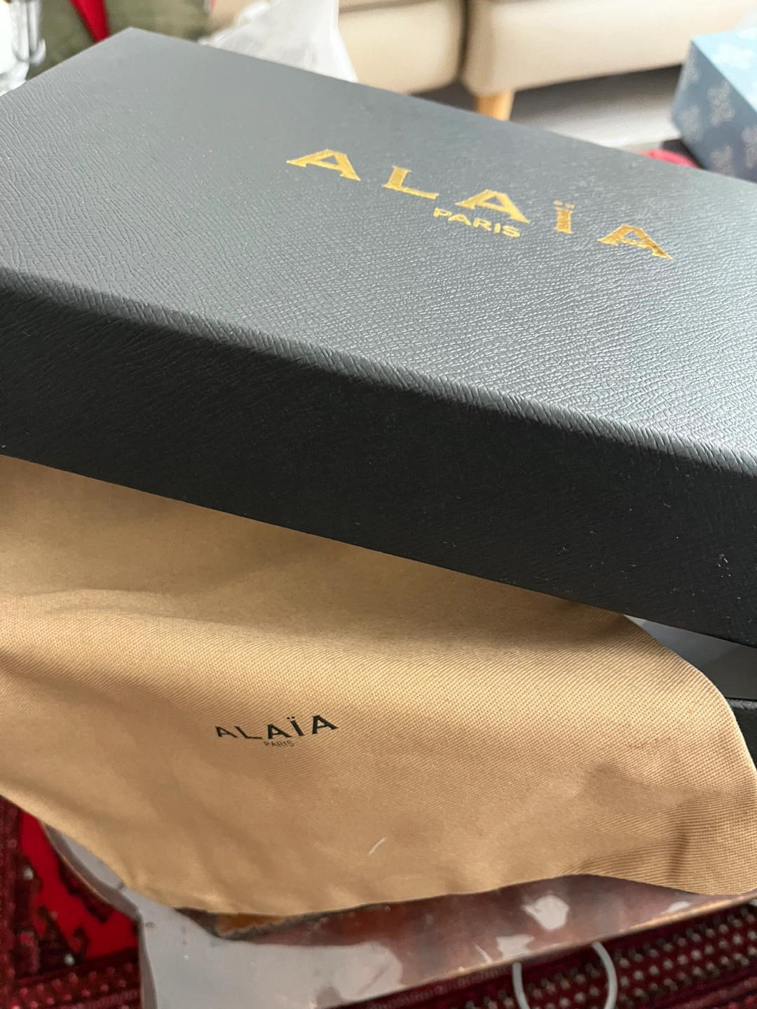 🌱 Alaïa Paris Shoe Box and Dust Bag 🌱 - photo 3