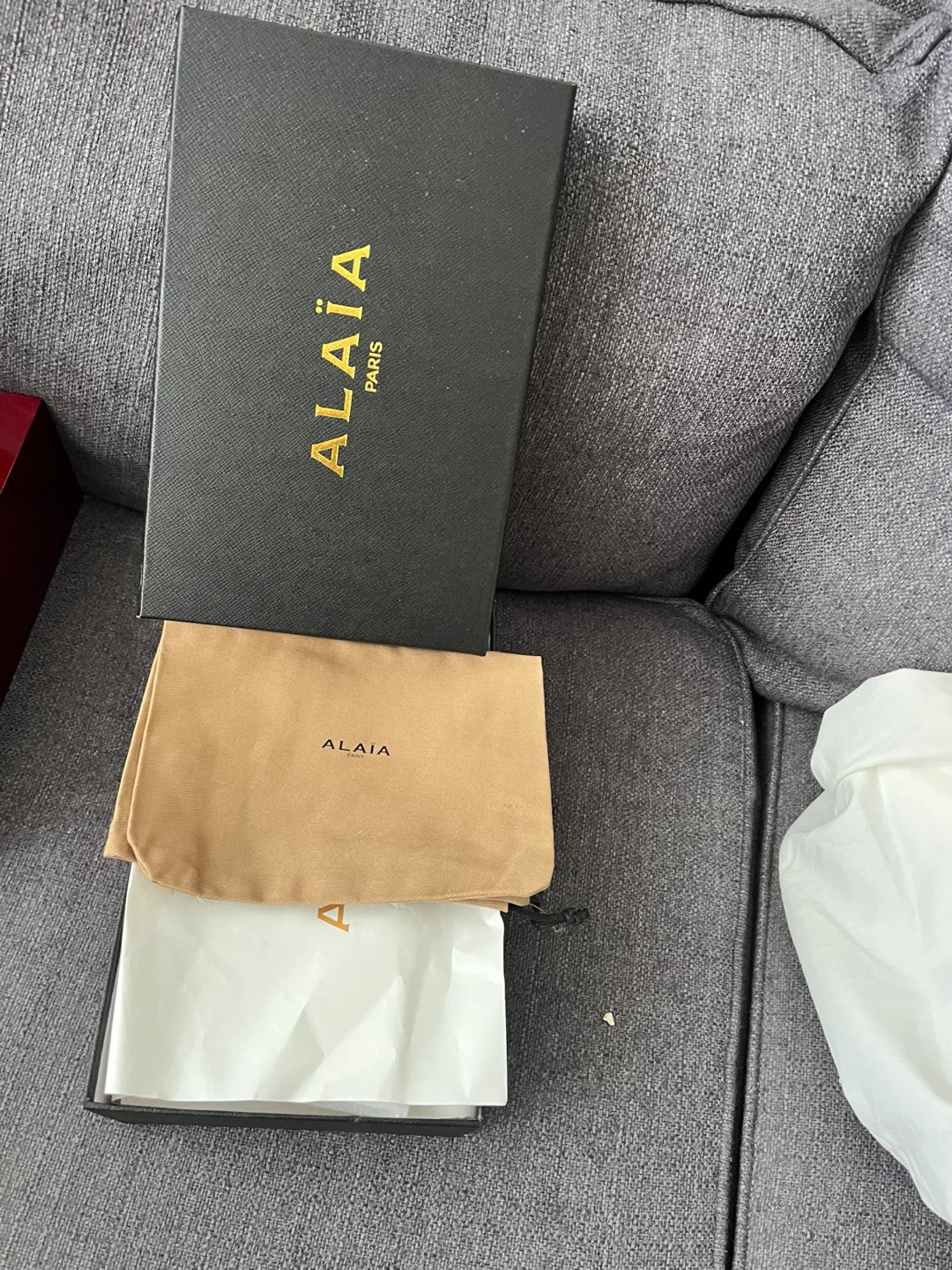 🌱 Alaïa Paris Shoe Box and Dust Bag 🌱