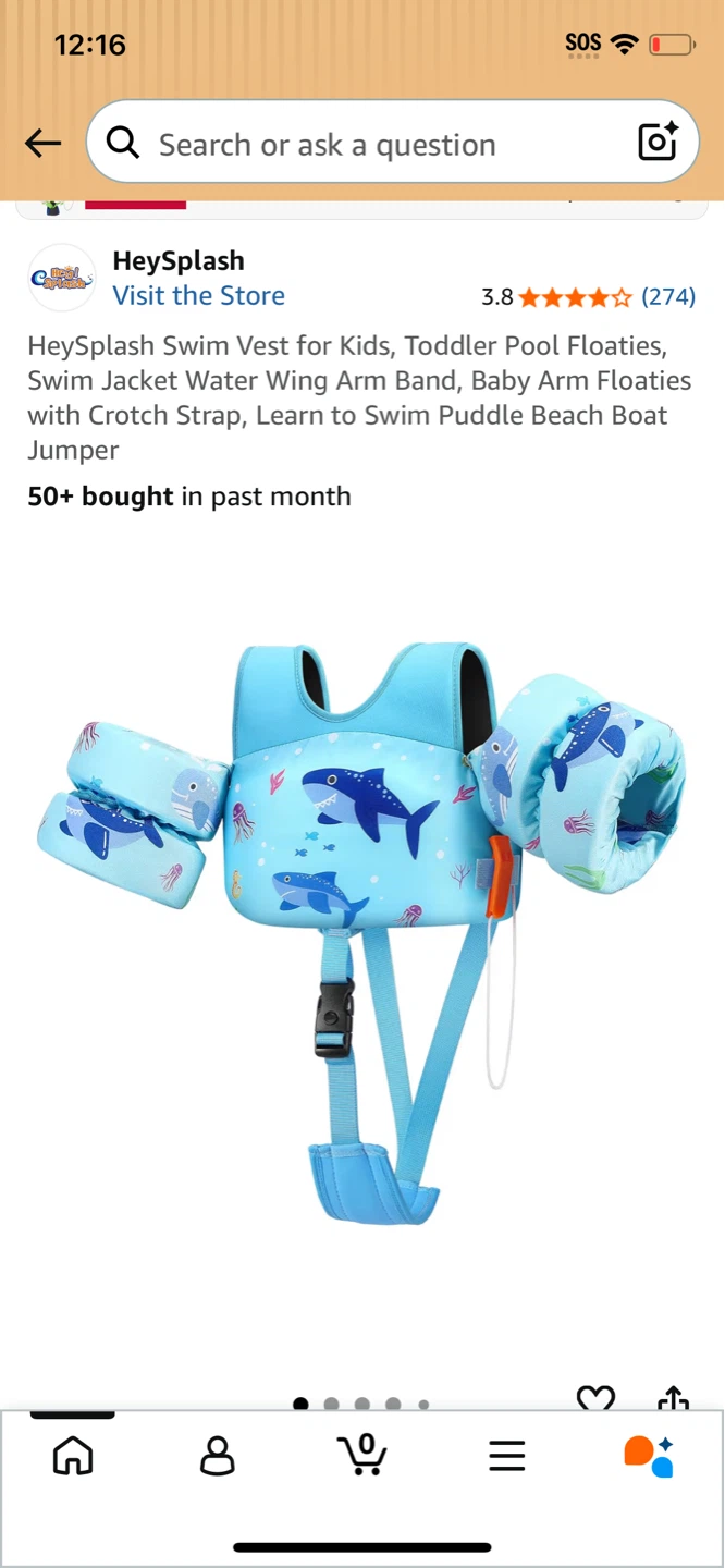 New-HeySplash Kids Swim Vest - photo 2