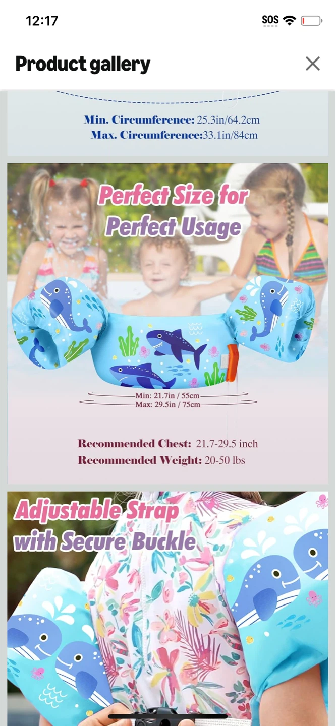 New-HeySplash Kids Swim Vest