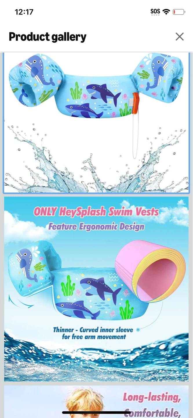 New-HeySplash Kids Swim Vest - photo 3