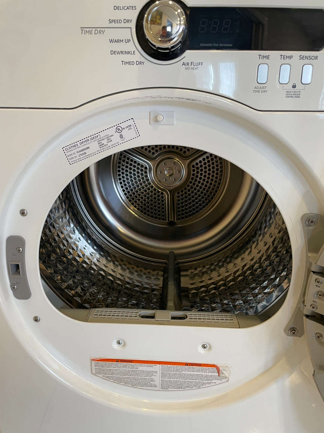 GE Dryer apartment size. - photo 3
