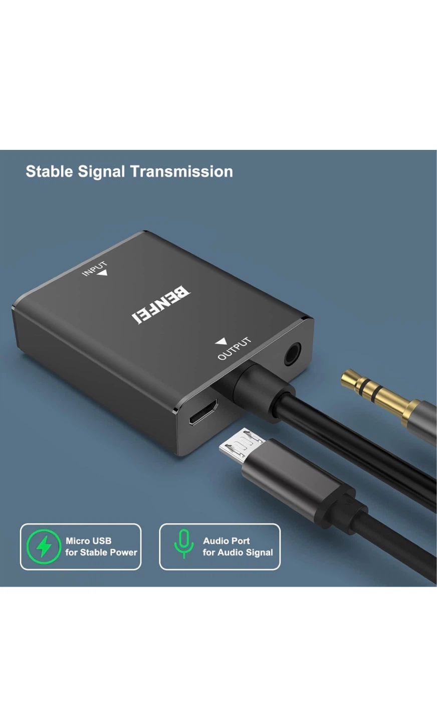 BENFEI HDMI to VGA Adapter Converter - photo 3