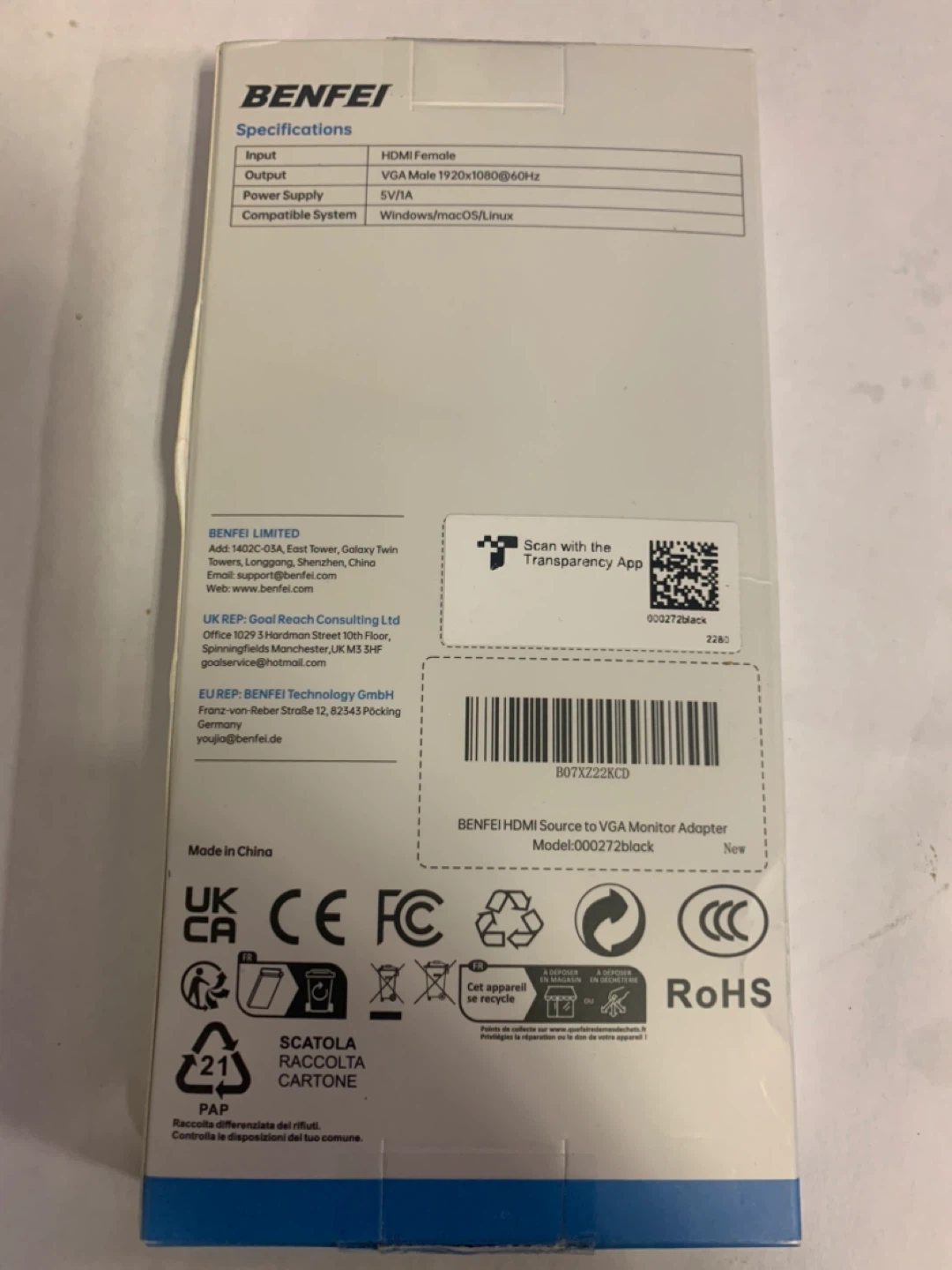BENFEI HDMI to VGA Adapter Converter - photo 2