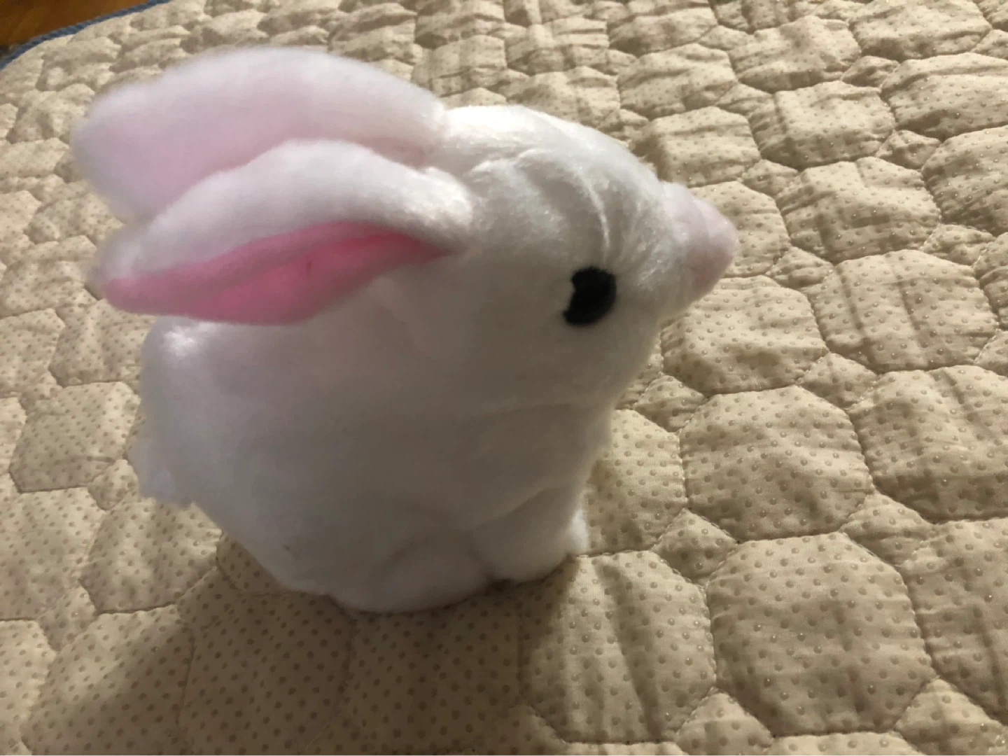 Bunby Bunny Realistic Interactive Plush Toy - White - photo 4