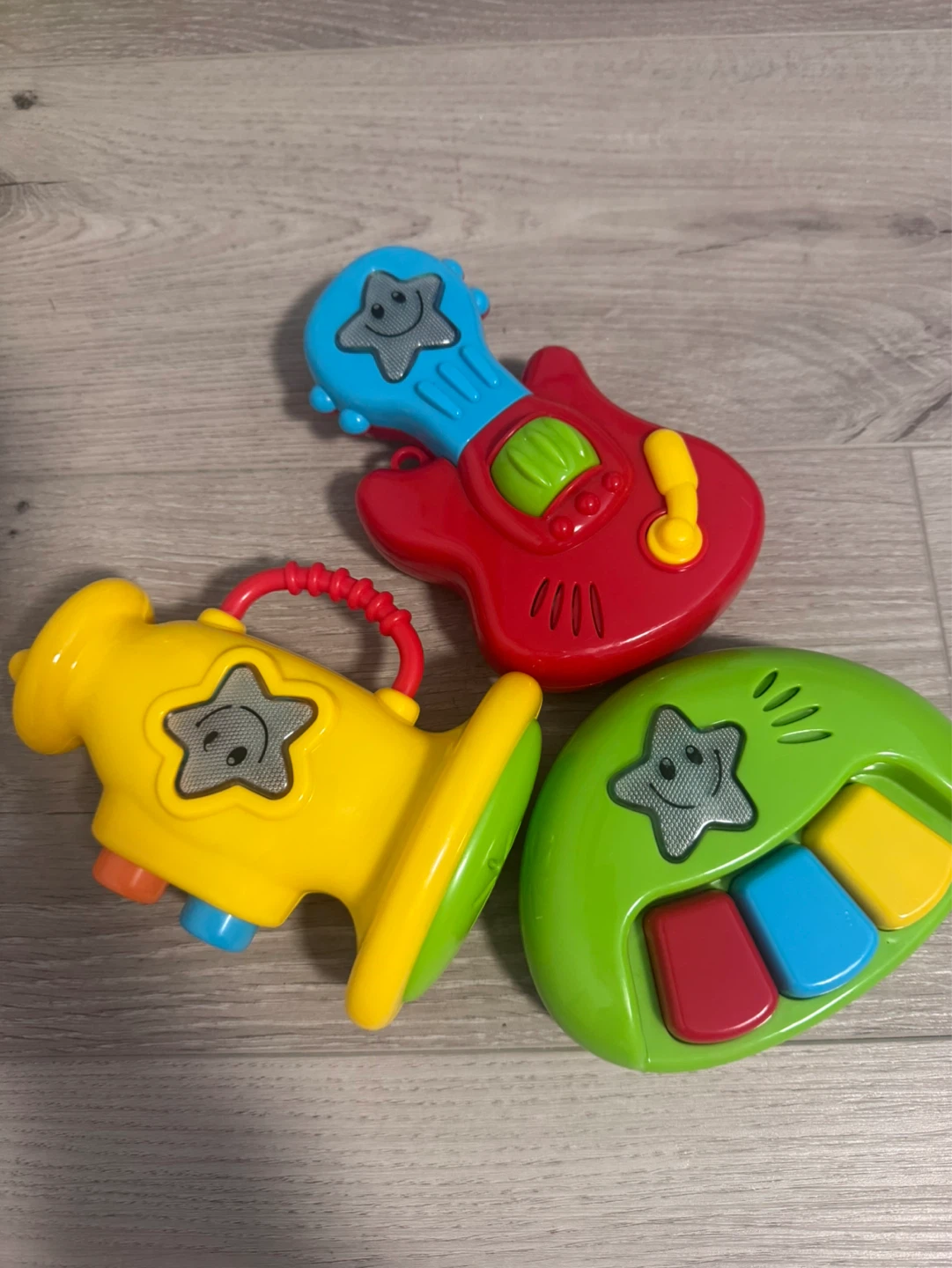 Baby Musical Toys - Guitar, Trumpet, and Keyboard
