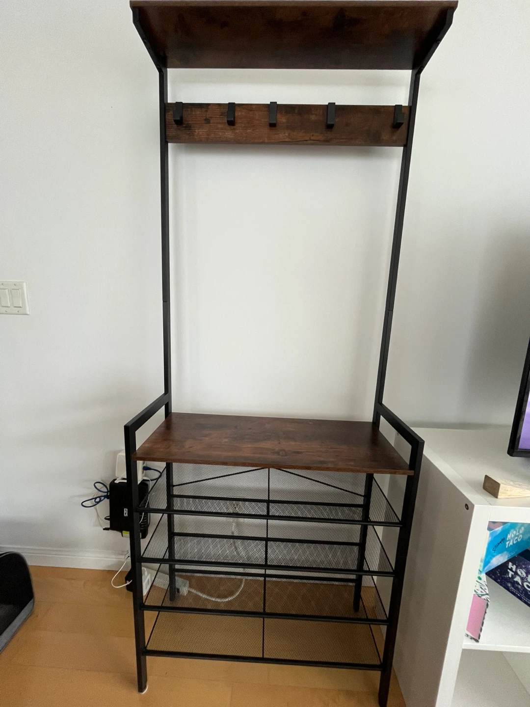 Shoe and coat rack - photo 2