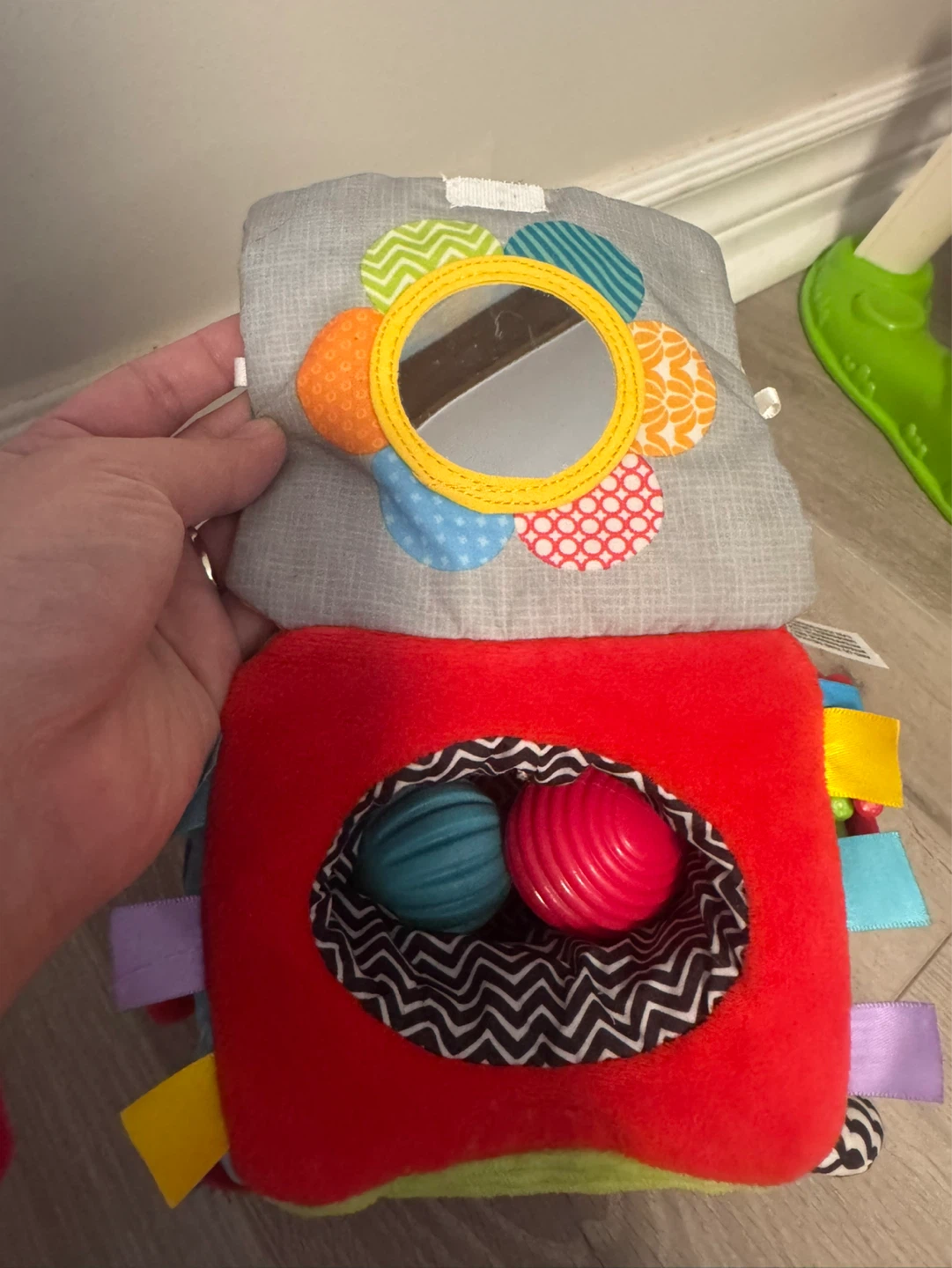 Infant Soft Activity Cube Toy - photo 2
