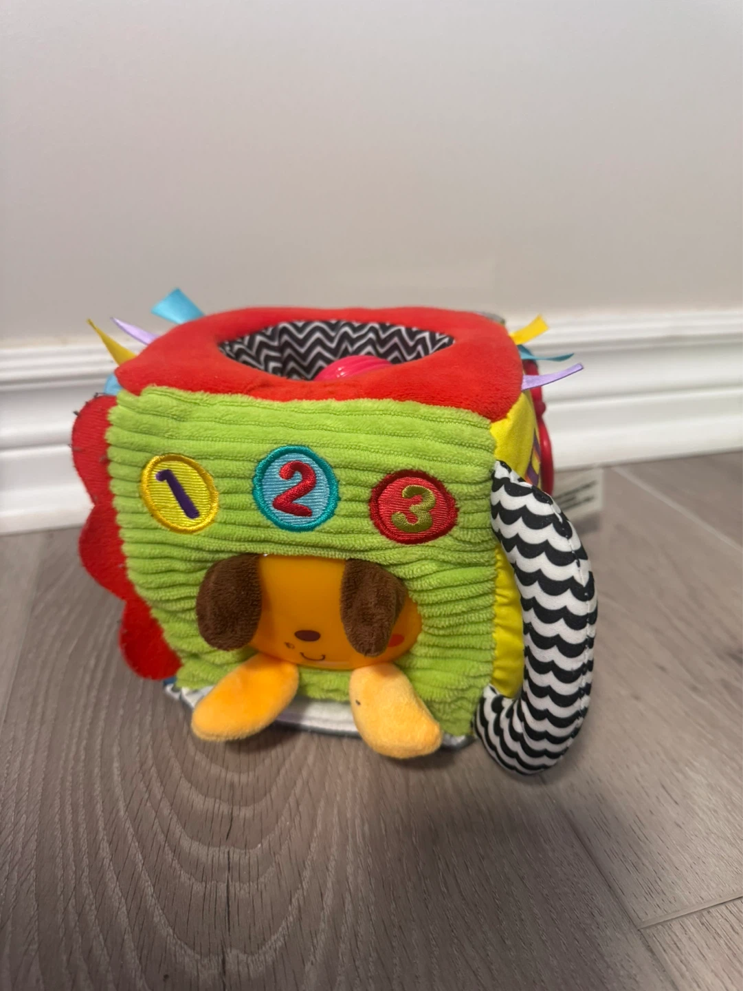 Infant Soft Activity Cube Toy
