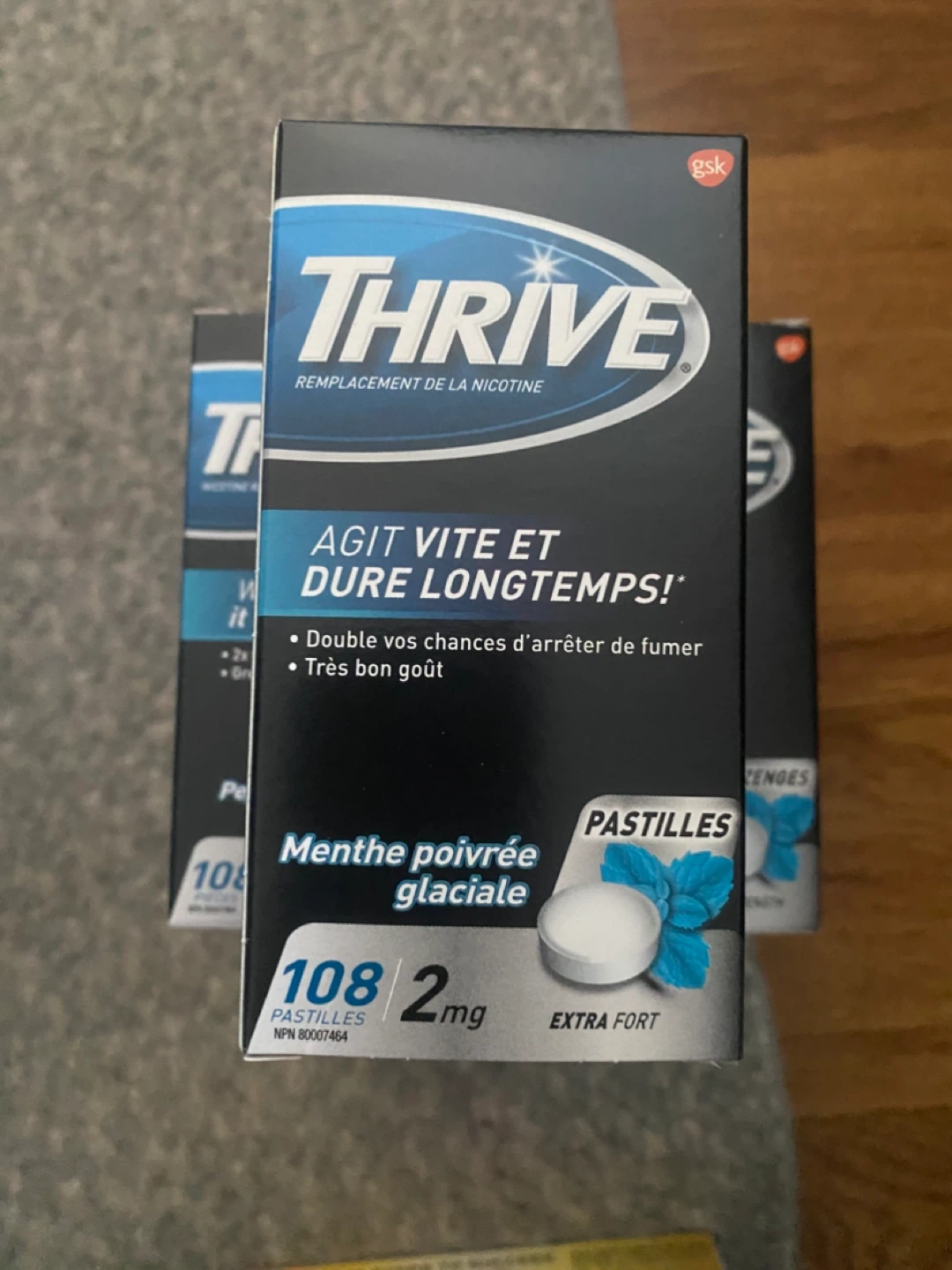Thrive Nicotine Lozenges, Peppermint Chill, 2mg, 108 count - photo 2