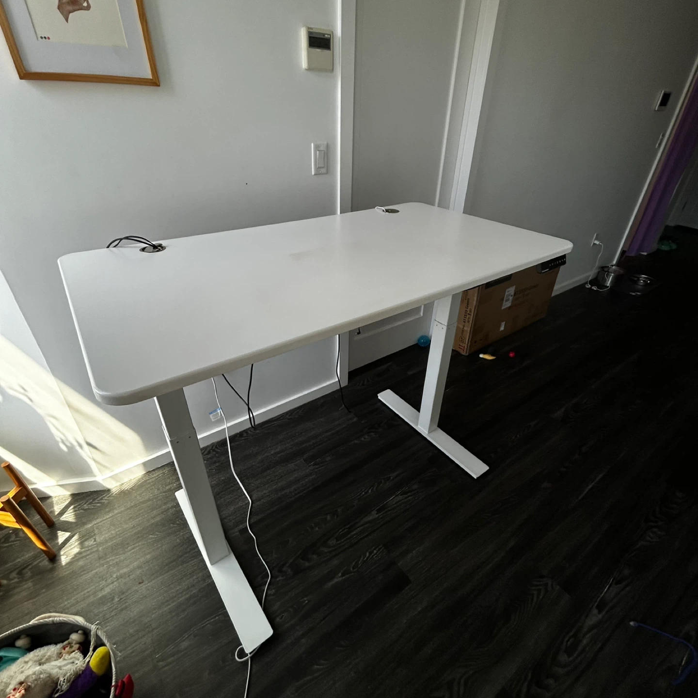 Autonomous 2 - White Standing Desk - photo 5