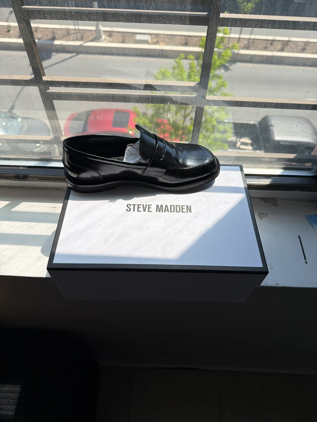Steve Madden Nicholls Loafers - Black, Size 6 - photo 4